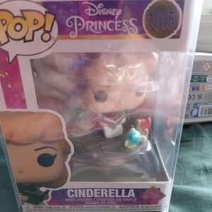 Funko Pop! Disney Princess Cinderella with Blue and Brown Accents